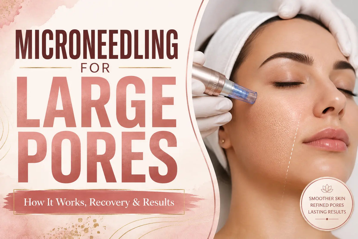Does Microneedling Help With Large Pores? Results, Benefits, and What to Expect