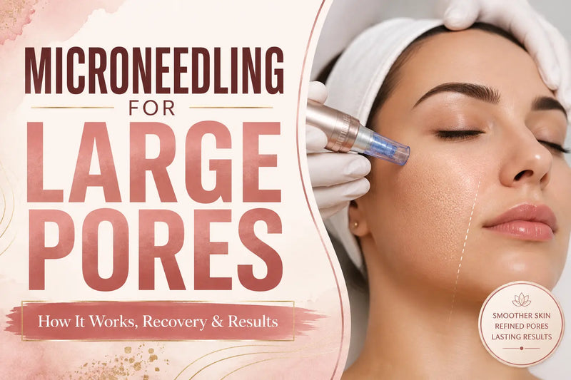 Does Microneedling Help With Large Pores? Results, Benefits, and What to Expect