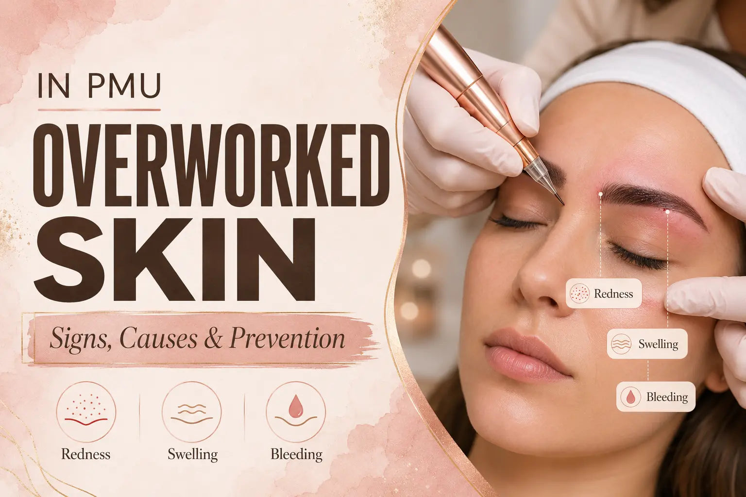 How to Prevent Overworking the Skin During Permanent Makeup