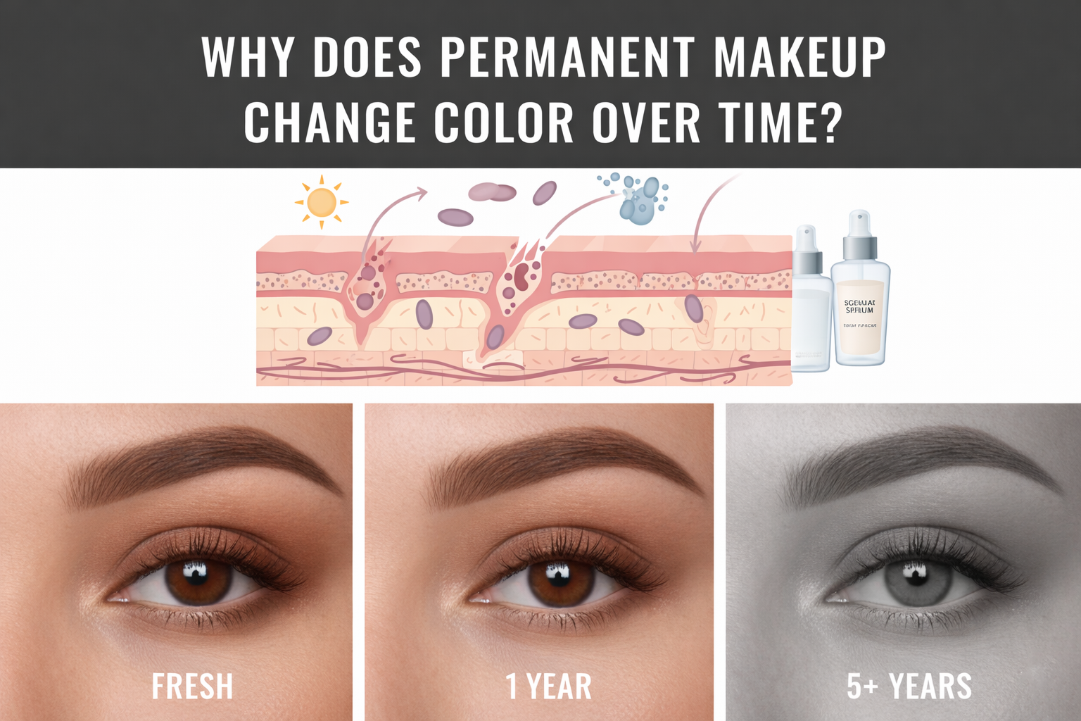 Why Does Permanent Makeup Change Color Over Time?
