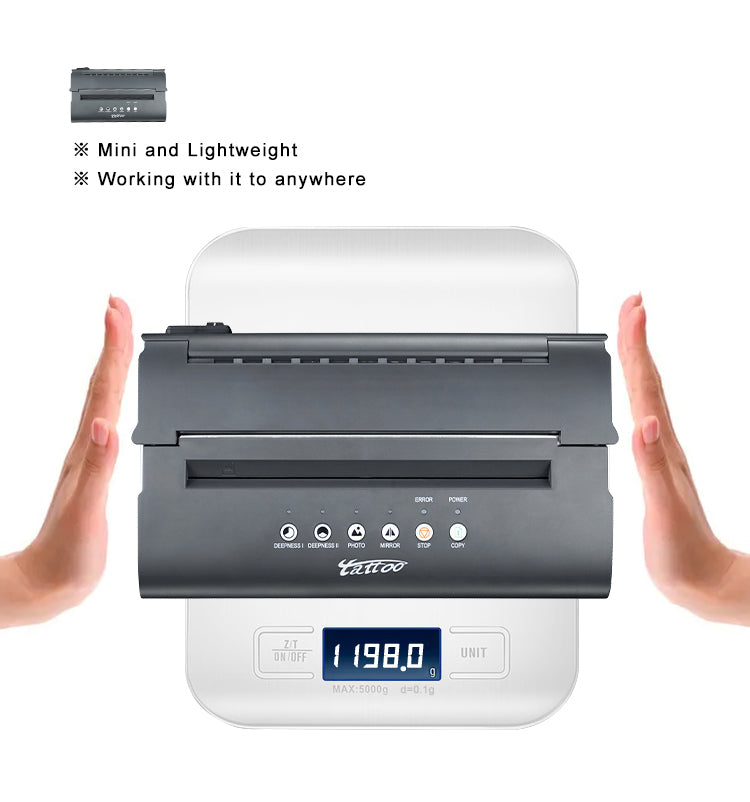 BIOMASER Stencil Printer for Tattooing Tattoo Transfer Machine