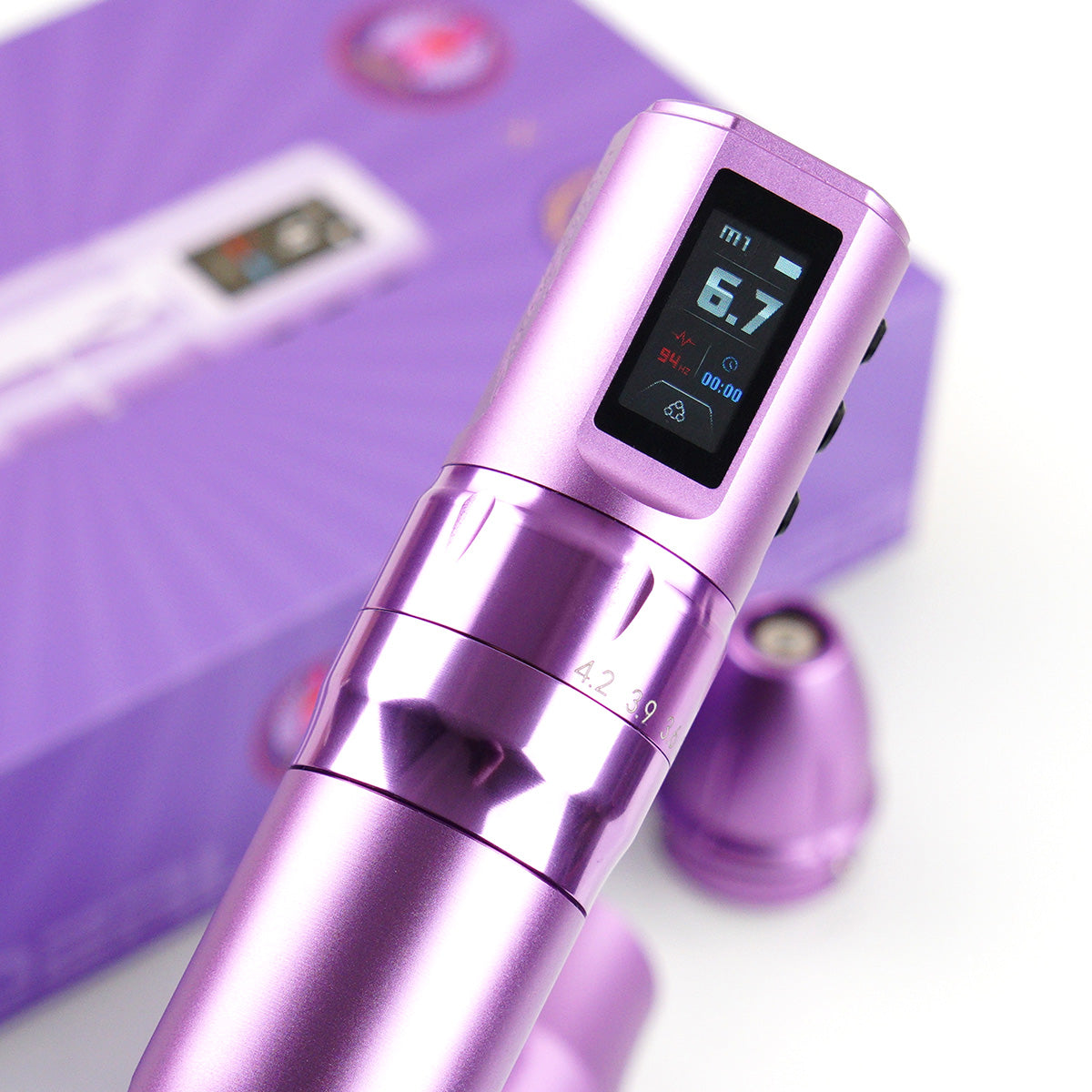 Thunderlord Power × Janet Janine- Violet Pro wireless tattoo machine