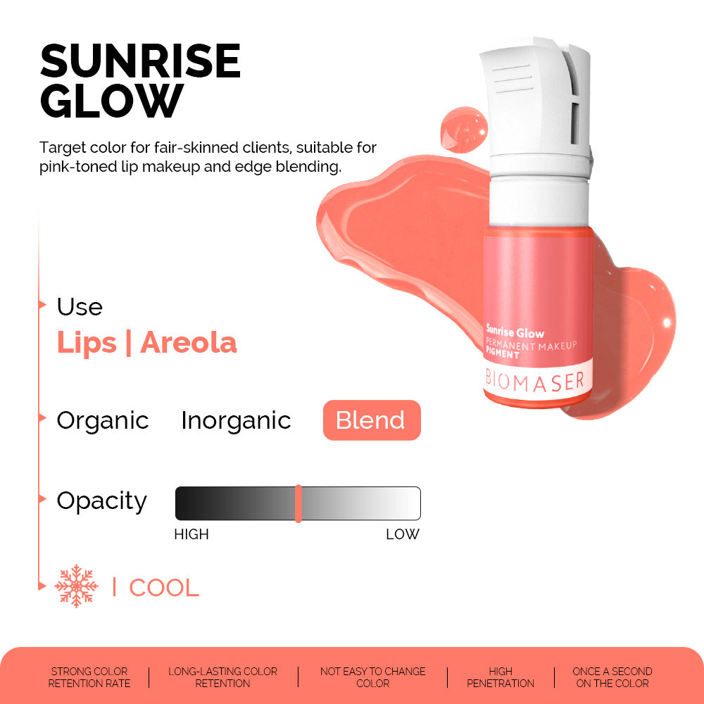 #Color_Sunrise Glow | Peach Orange