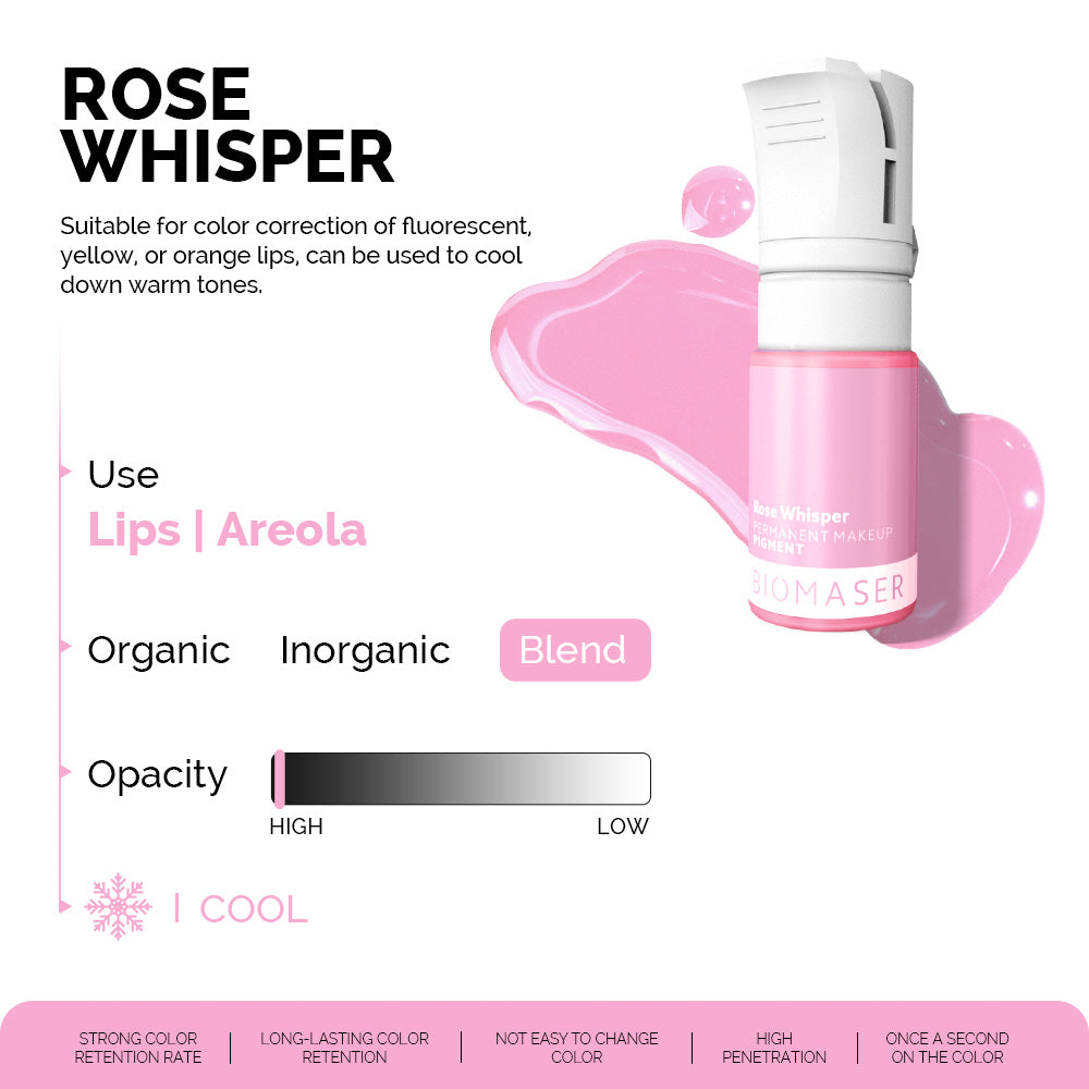 #Color_Rose Whisper | Light Rose Pink
