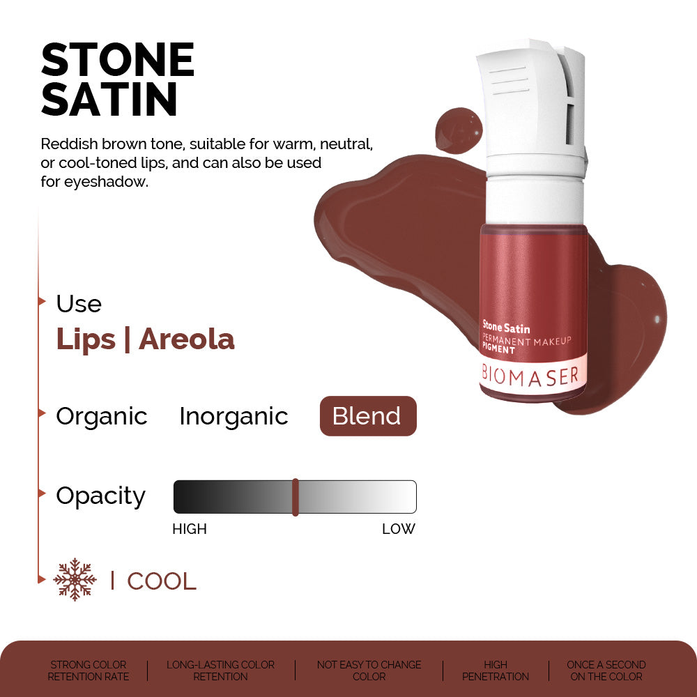 #Color_Stone Satin | Nude Stone