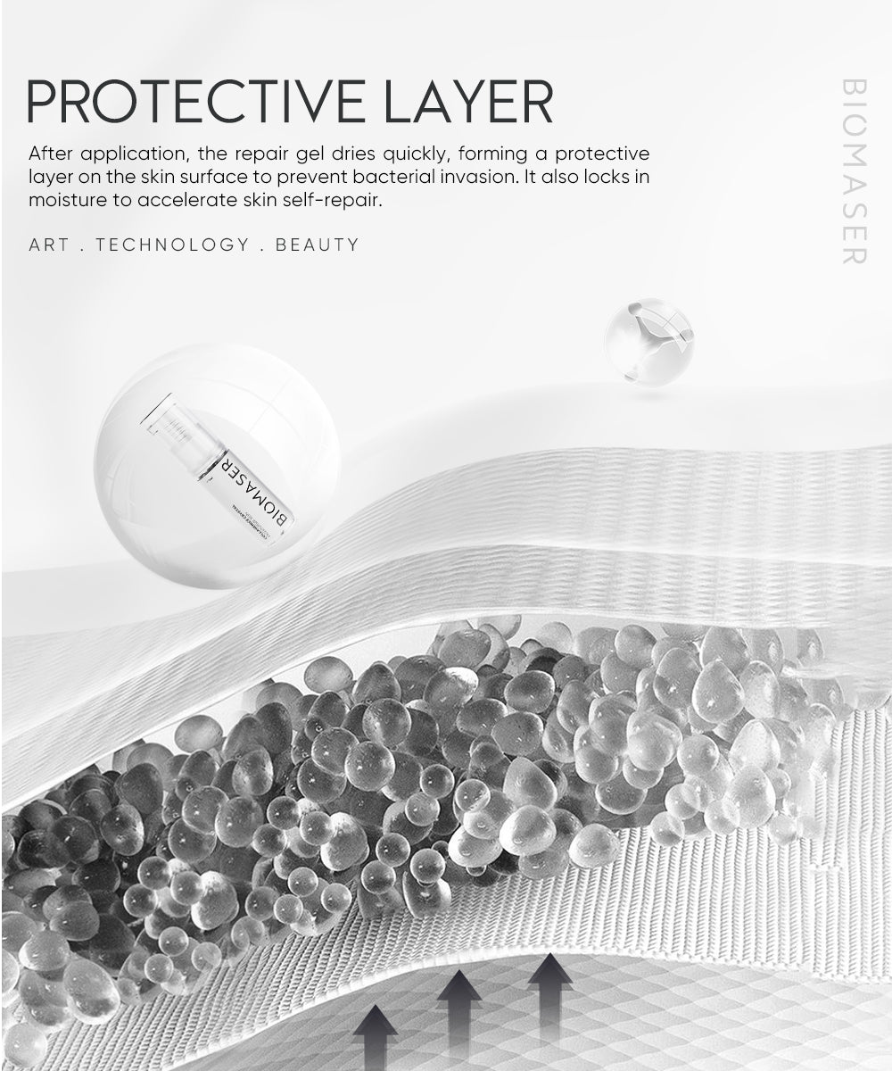 Biomaser USA-Shipped Collagen Ice Crystal for Eyebrow Aftercare