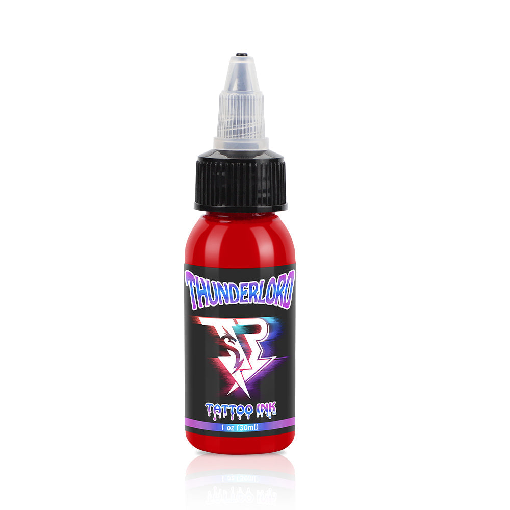 Radiant Bright Red Tattoo Ink | Vivid & Bold