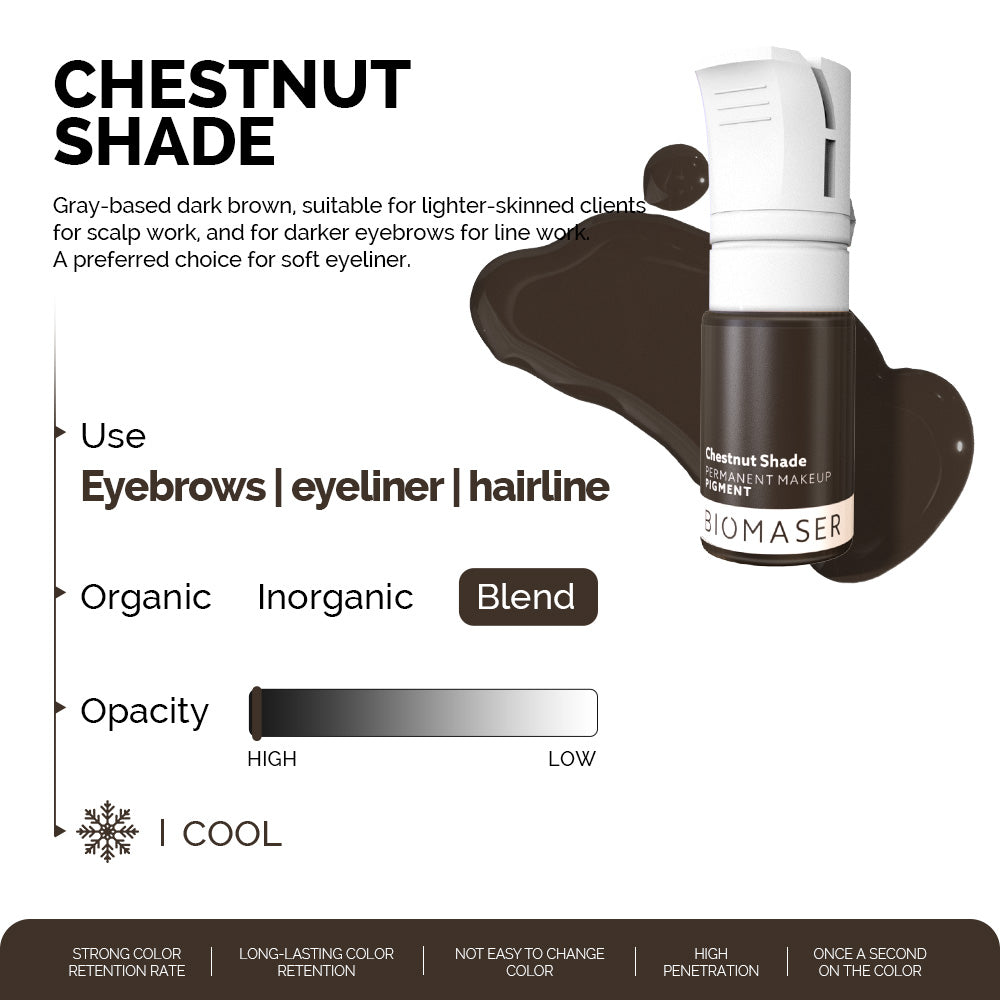 #Color_Chestnut Shade | 06 Ink Brown