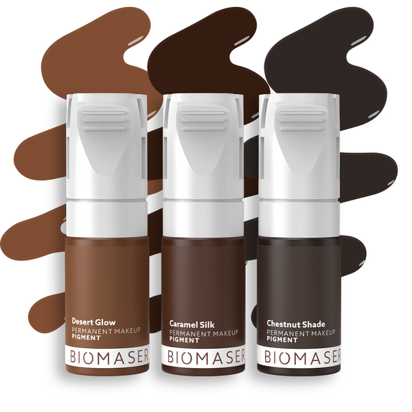 Biomaser High-Saturation Brow & Eyeliner Pigment for Warm Medium Skin Tones