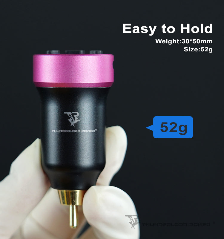 Digital Wireless Tattoo Power Supply Tattoo Machine DC004