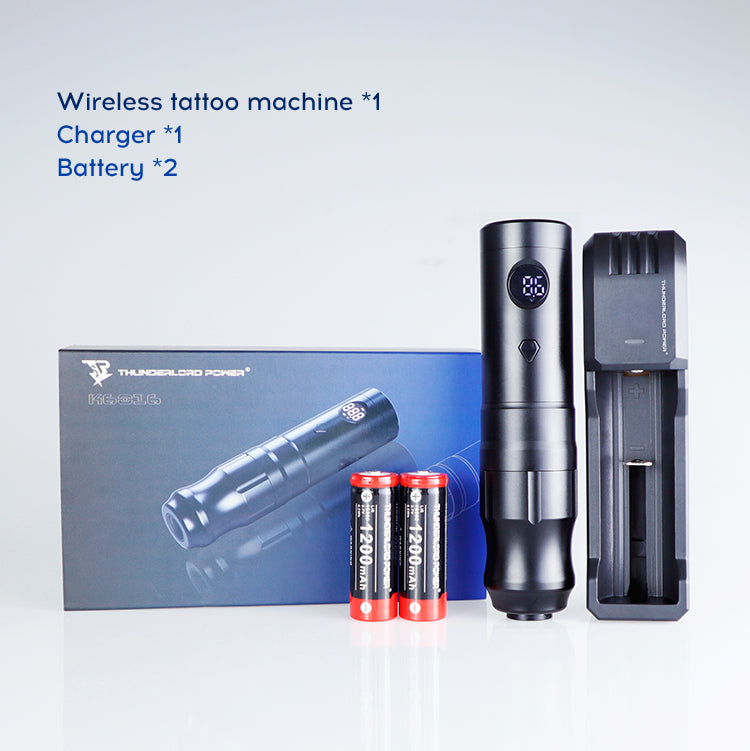Newest BIOMASER Thunderlordpower U1 Wireless Machine Pen with Six stro -  Biomaser