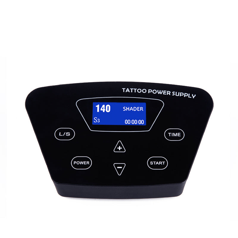 Touch Screen Intelligent Digital LCD Dual Tattoo Machine Power Supply Set ThunderlordPower P300