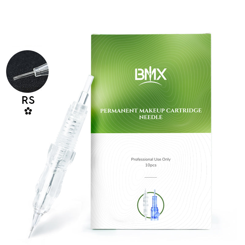 RS Round Shader BMX Screw SMP Permanent Makeup Cartridge Needles for BMX Permanent makeup Machine 10PCS