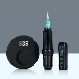 [Biomaser] JOG261 Embroidery Set | Professional Eyebrow Embroidery Equipment &amp; 3D Hair Eyebrow Tools | 0.5V ultra-low start, 0.5-12V wide voltage adjustment, wired and wireless modular combination Suitable for embroiderers/beauticians | 2.0-3.5mm stroke, professional joint research and development