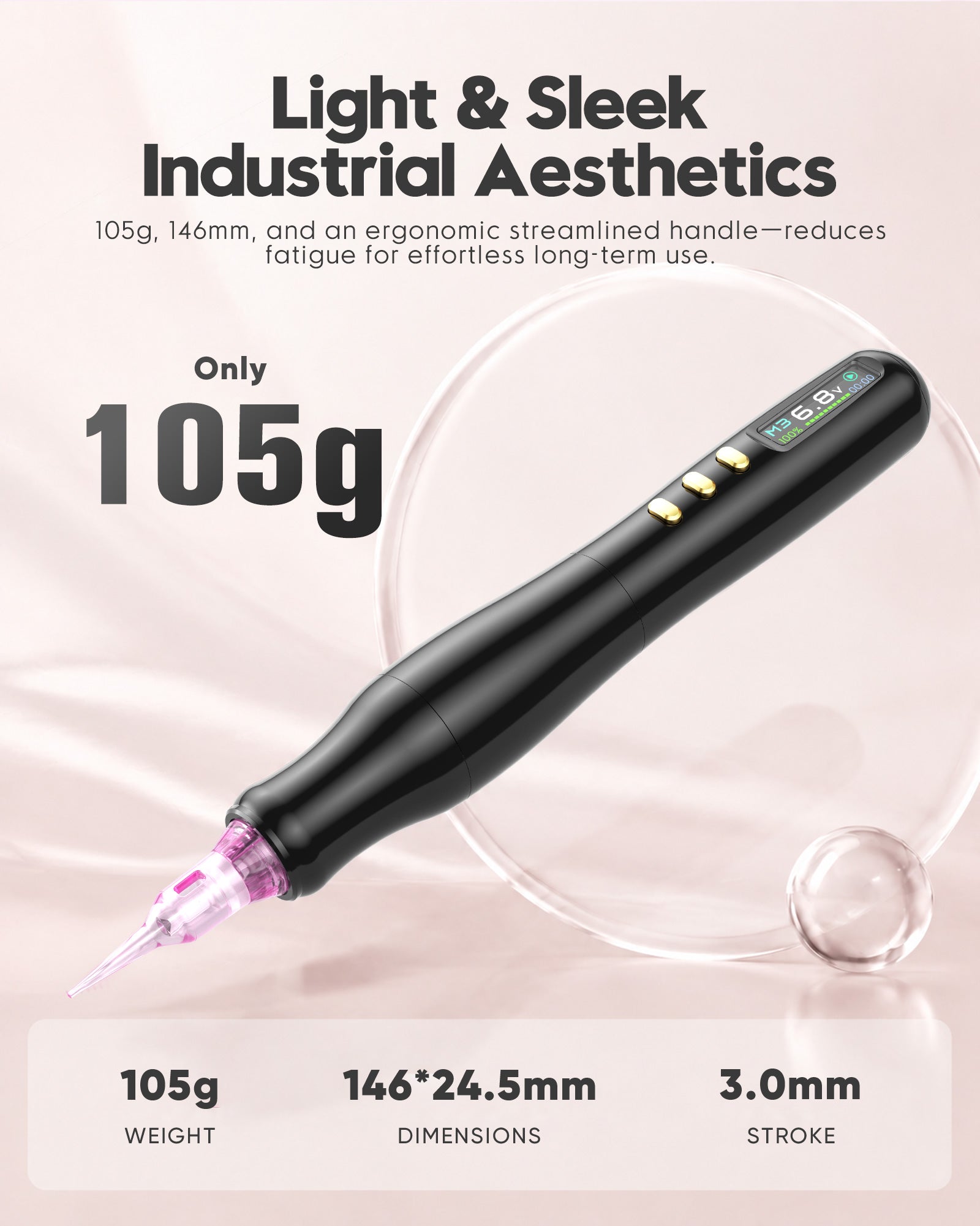 #Color_Sparkle TP006 - Black