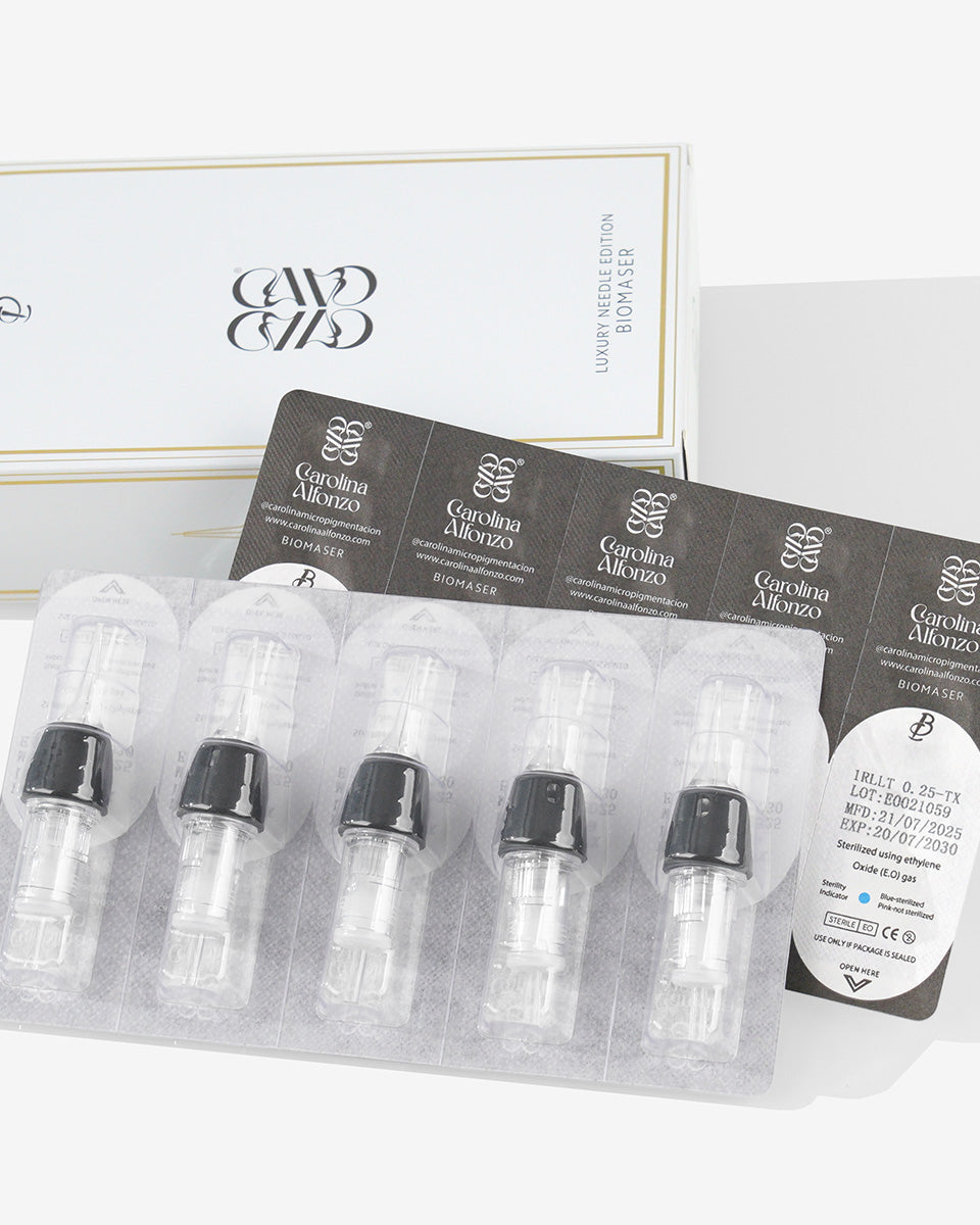 Biomaser x Carolina Alfonzo 1R Round Liner Tattoo Cartridge Needles