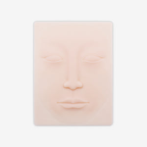 3D practice skin for permanent makeup made of silicone. Practice eyebrows, eyeliner, and lips, great for tattoo artists.